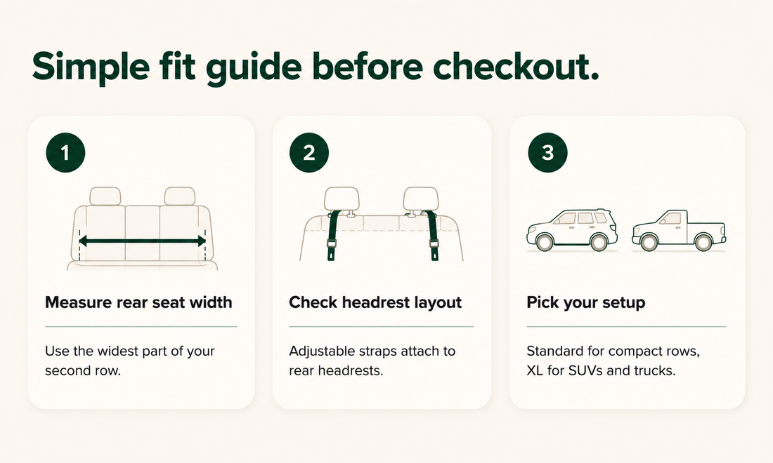How to Measure Your Back Seat for a Dog Seat Extender