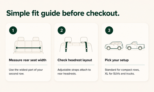 How to Measure Your Back Seat for a Dog Seat Extender